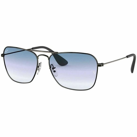 Ray-Ban Accessories - Ray-Ban Rectangular Sunglasses Blue Gradient Lens